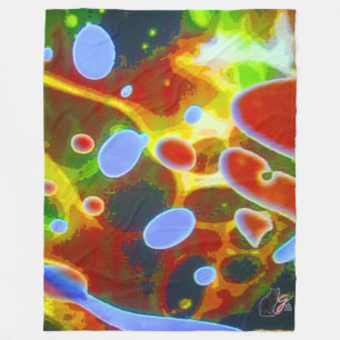 Cozy Undulations Fleece Blanket