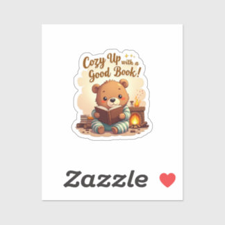 Cozy Up With A Good Book - Cute Bear