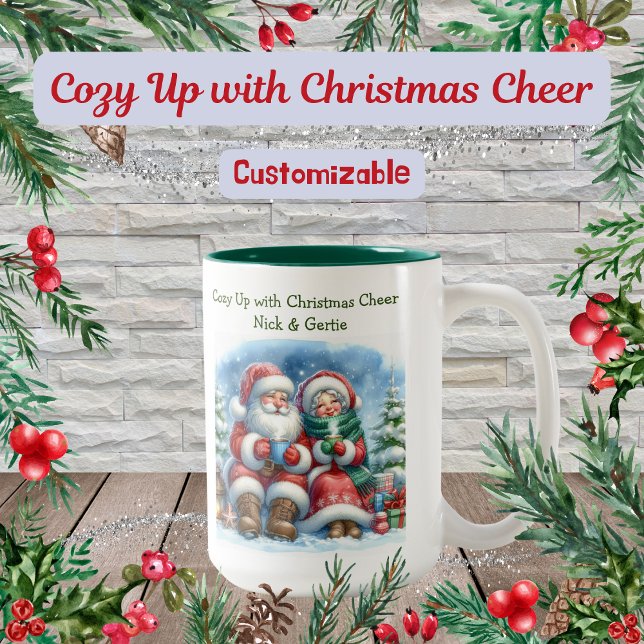 Cozy Up with Christmas Cheer Coffee Mug (Creator Uploaded)