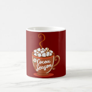 Cozy up with this sweet Cocoa Season design Coffee Mug