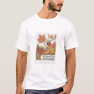 Cozy vibes of fall with this Season of Change T-Shirt