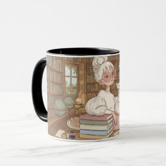 Cozy Vintage Library Mug