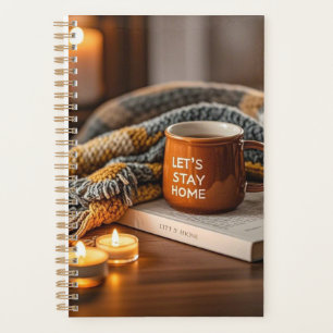 Cozy warm candle lit evening  planner