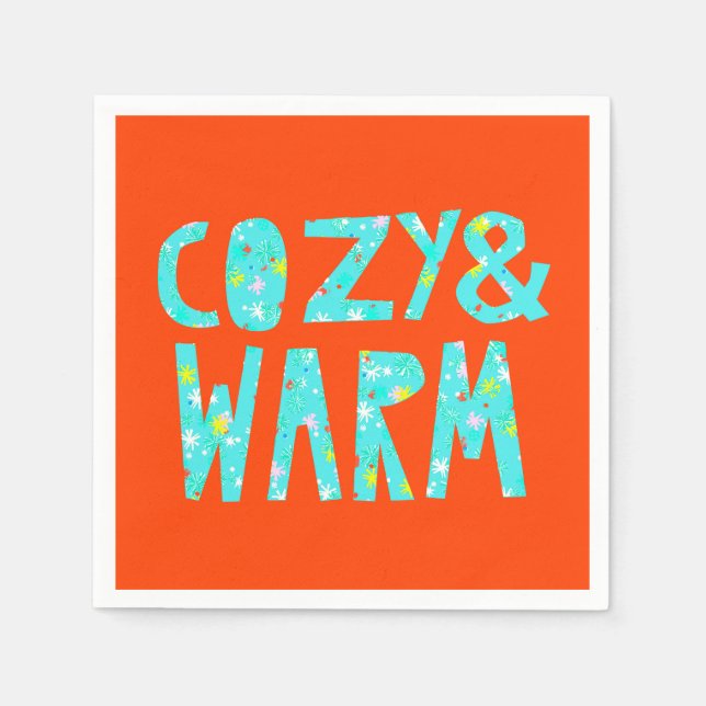 Cozy & Warm Napkin (Front)