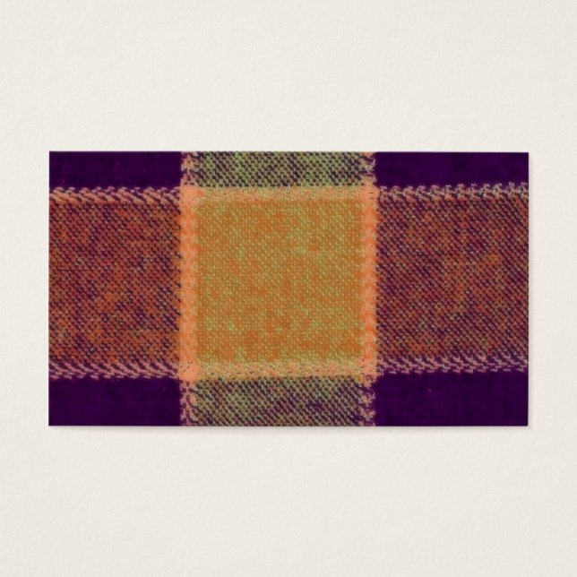 Cozy Warm Plaid Pattern (Front)