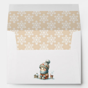 Cozy Winter "Baby It’s Cold Outside!" Baby Shower Envelope