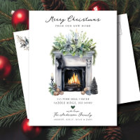 Cozy Winter Fireplace Moving 