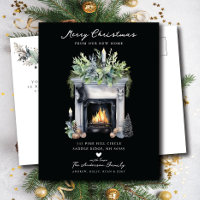 Cozy Winter Fireplace Moving