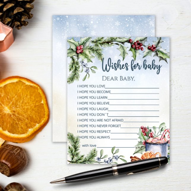 Cozy Winter Hot Cocoa Snowly Wishes for Baby (Creator Uploaded)