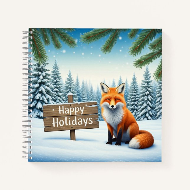 Cozy Winter Notebook  (Front)