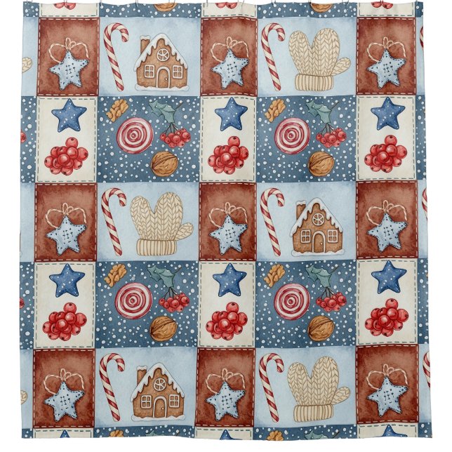 Cozy Winter Patchwork Christmas (Front)