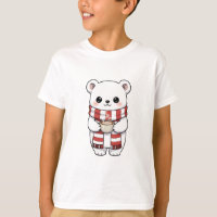 Cozy Winter Polar Bear Cocoa Kids
