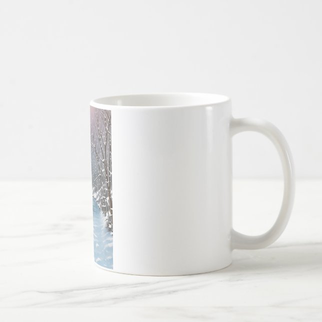 "Cozy Winter Reflections" Coffee Mug (Right)