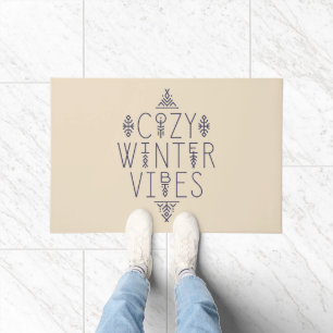 Cozy Winter Vibes Design Doormat
