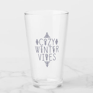 Cozy Winter Vibes Design Glass