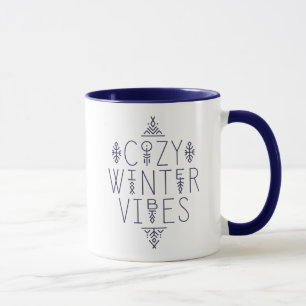 Cozy Winter Vibes Design Mug