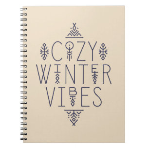 Cozy Winter Vibes Design Notebook