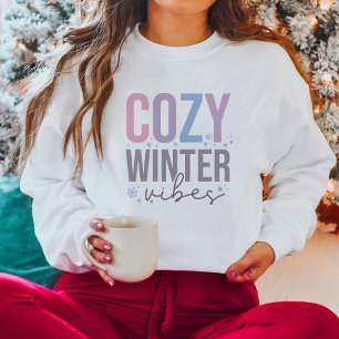Cozy Winter Vibes Merry Christmas Sweatshirt