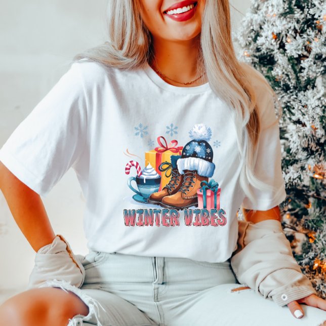 Cozy Winter Vibes T-Shirt (Creator Uploaded)