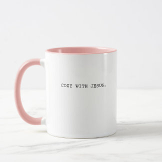 Cozy With Jesus Mug