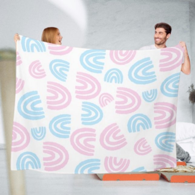 Cozy with Pride Fleece Blanket (Creator Uploaded)