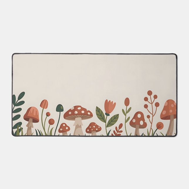 Cozy Woodland Mushrooms (Recto)