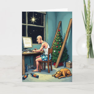 Cozy Work Christmas Card