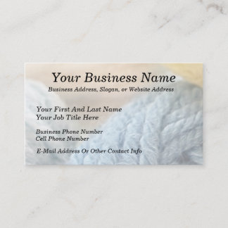 Cozy Yarn Business Card