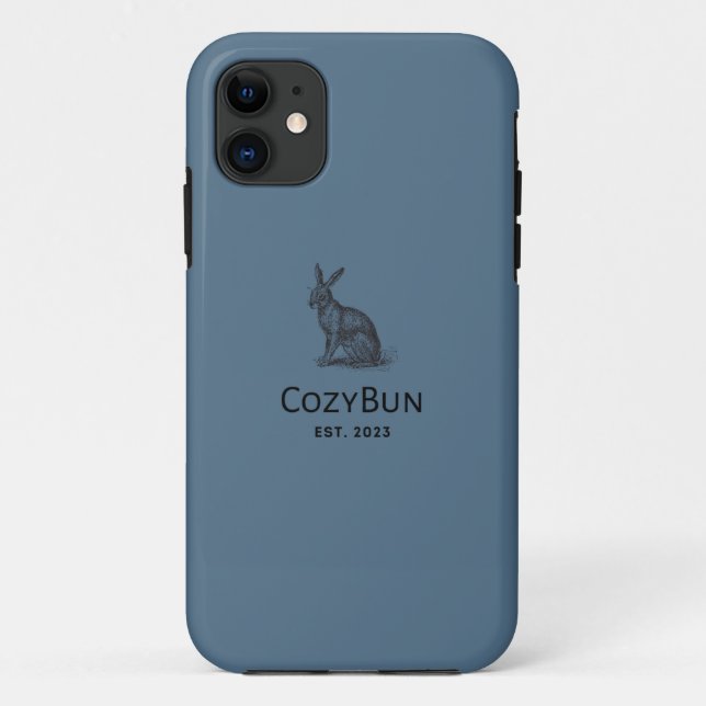 CozyBun iphone case (Back)