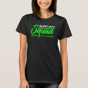 Cp Warrior Support Squad Cerebral Palsy Awareness T-Shirt