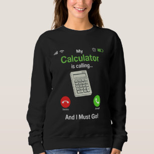 CPA Accounting Bookkeeper Tax Season Auditor Accou Sweatshirt