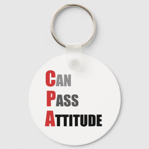 CPA: Can Pass Attitude Keychain