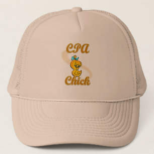 CPA Chick Trucker Hat