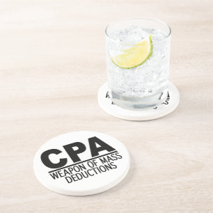CPA custom color coaster