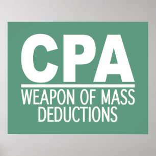 CPA custom colour poster