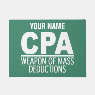 CPA custom name & colour door mats