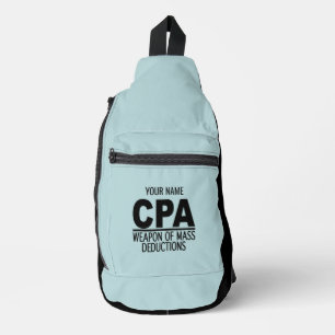 CPA custom name & colour Sling Bag
