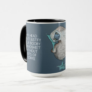 CPA My Head Mug with Blue-footed Bird