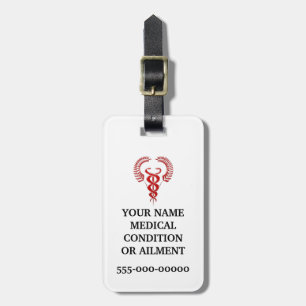 CPAP sleep apnea awareness travel Luggage Tag