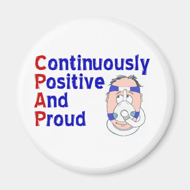 CPAP User Magnet (Front)