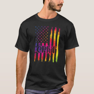 Cpht Certified Pharmacy Technician Us Flag T-Shirt