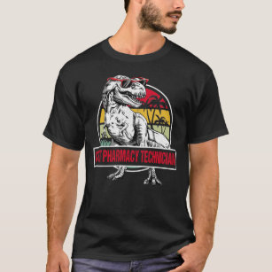 Cpht Pharmacy Technician T-Rex Dinosaur T-Shirt