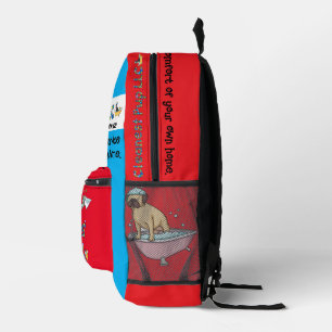 CPLLC PRINTED BACKPACK