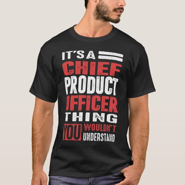 CPO - Chief Product Officer T-Shirt (Front)