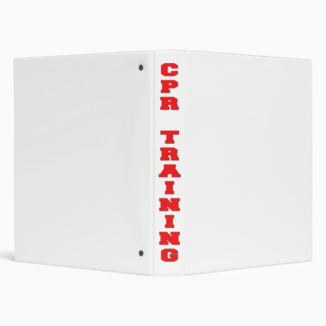 CPR Training Binder (Background)