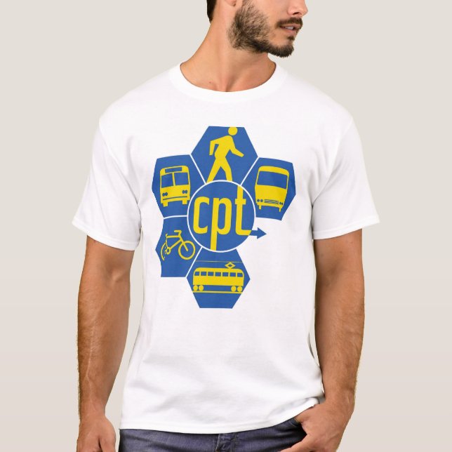 CPT TShirt with yellow icons (Front)