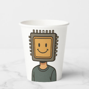 cpu head paper cups