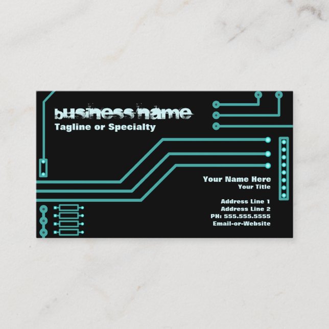 cpu v.3 business card (Front)