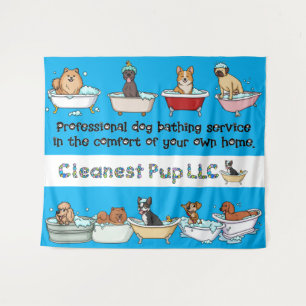 CPup Blue Tapestry