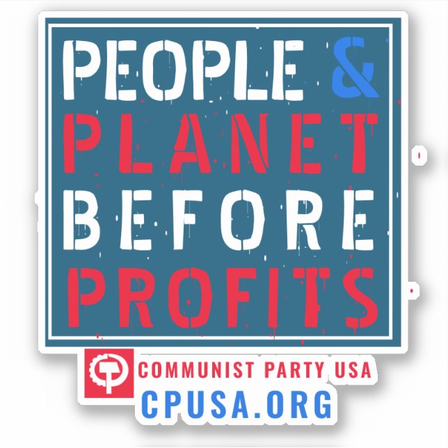 CPUSA BLUE COLLAR (Front)